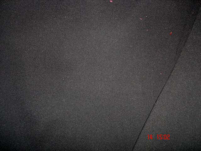 Bengaline noir d'ébène 1.7x1.45m(G225)