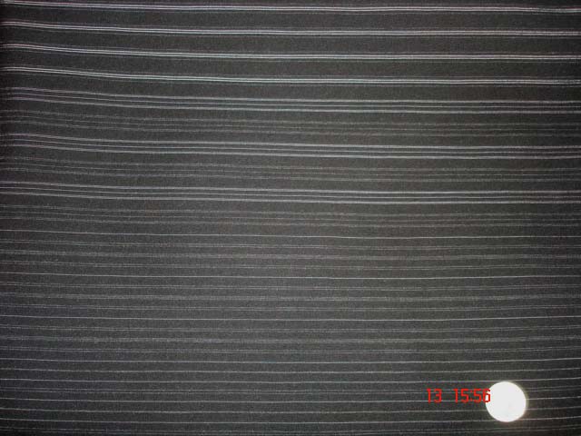 Bengaline rayé blanc/fond noir 1.5x1.5m(L270)