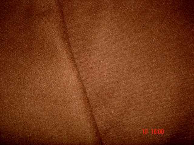 Drap de laine chocolat 2x1.5m(BA121)