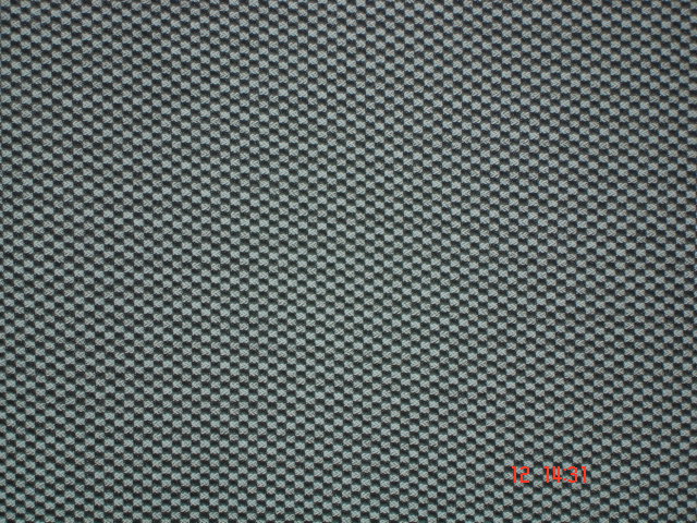 Coton mélangé à carreaux noir/blanc 4.70x1.50m (v369)