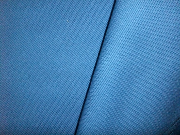 100%coton épais bleu 1.15x0.85m(BA677)