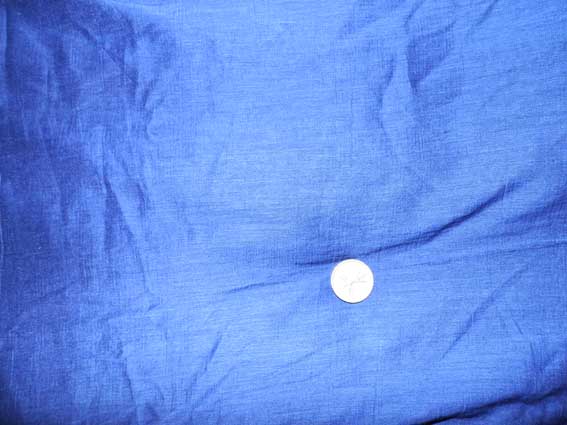 Voile de coton bleu nuit vendu au m(HP106)